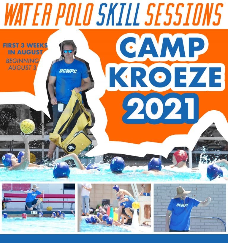 Camp Kroeze Water Polo Skills Practices Orange County Water Polo Club