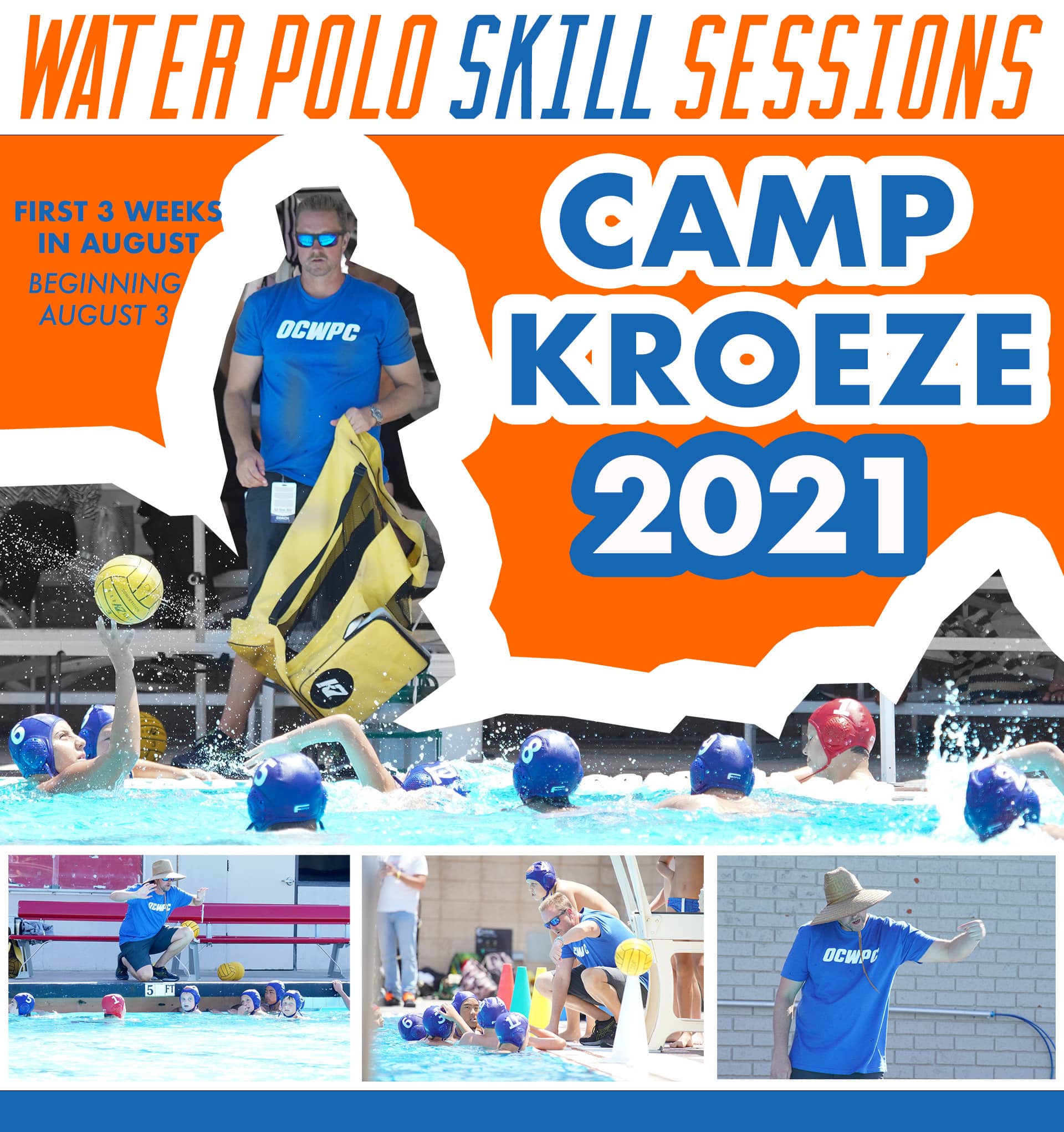 Camp Kroeze – Water Polo Skills Practices